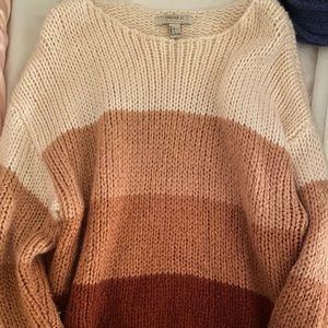 Forever 21 colorblock sweater